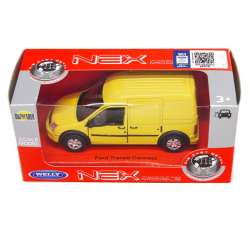 Welly 1:34 Ford Transit Connect -żółty - 1