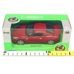 Welly 1:34 NISSAN GT-R  -bordowy - 2