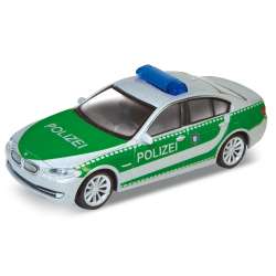 Welly 1:34 BMW 535i  POLIZEI -srebrno-zielony - 1