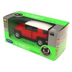 WELLY 1:34 Toyota FJ CRUISER  -czerwona - 1