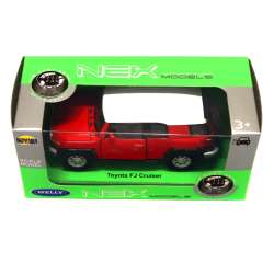 WELLY 1:34 Toyota FJ CRUISER  -czerwona - 2