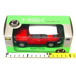 WELLY 1:34 Toyota FJ CRUISER  -czerwona - 3