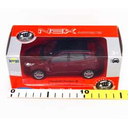 Welly 1:34 Hyundai Tucson IX - czerwony - 2