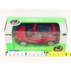 Welly 1:34 Land Rover RANGE ROVER Evoque -czerwony - 2