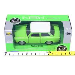 WELLY 1:39 Trabant 601 -zielony z białym dachem - 2