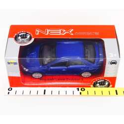 WELLY 1:34 Mitsubishi Lancer evolution niebieski - 2