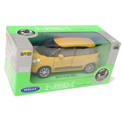 Welly 1:34 Fiat 500L 2013 -złoty - 1