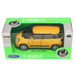 Welly 1:34 Fiat 500L 2013 -złoty - 2