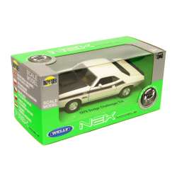 Welly 1:34 Dodge 1970 Challenger T/A - biały - 1