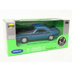 Welly 1:34 Dodge 1970 Challenger T/A - niebieski - 1