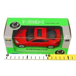 Welly 1:34 Hyundai Genesis II coupe -czerwony - 3