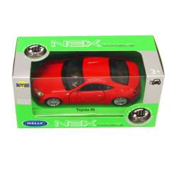 Welly 1:34 Toyota 86 -czerwona - 1