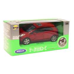 Welly 1:34 Kia Rio - bordowy - 1