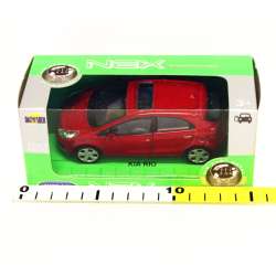 Welly 1:34 Kia Rio - bordowy - 2