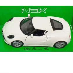 Welly 1:34 Alfa Romeo 4C - biały - 1