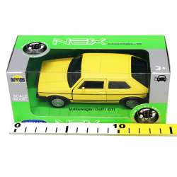 Welly 1:34 Volkswagen Golf I GTI -żółty - 2