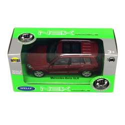 Welly 1:34 Mercedes-Benz GLK - bordowy - 1