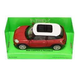 Welly 1:34 MINI Cooper S Paceman -bordowy z biał.dachem - 1
