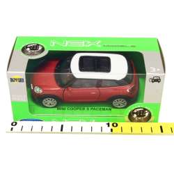Welly 1:34 MINI Cooper S Paceman -bordowy z biał.dachem - 4
