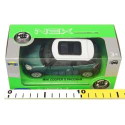 Welly 1:34 MINI Cooper S Paceman -zielony z białym dache - 2