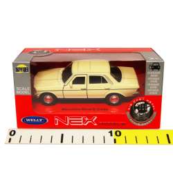 Welly 1:34 Mercedes-Benz W123 E-Class - kremowy - 2