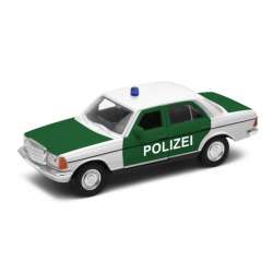 Welly 1:34 Mercedes-Benz W123 E-Class -policja - biało-zielon - 1