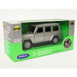 Welly 1:34 Mercedes-Benz G-Class -srebrny - 1