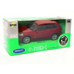 WELLY 1:34 BMW X5 - bordowy - 1