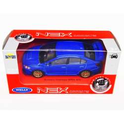 WELLY 1:34 Subaru Impreza WRX STI - granatowy - 1