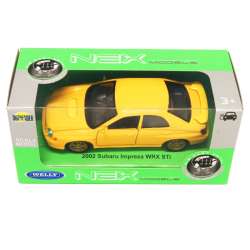 WELLY 1:34 Subaru Impreza WRX STI - żółty - 1