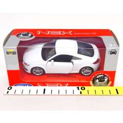 WELLY 1:34 Audi TT Coupe 2014 - biały - 2