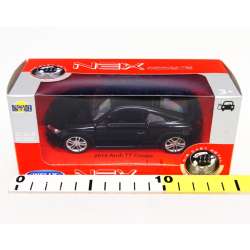 WELLY 1:34 Audi TT Coupe 2014 - czarny - 2