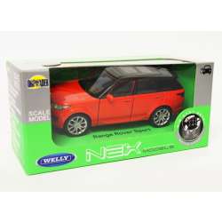 Welly 1:34 Land Rover Range Rover Sport - pomarańczowy - 1