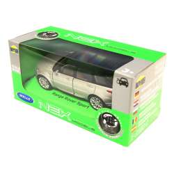 Welly 1:34 Land Rower Range Rover Sport -srebrny - 1