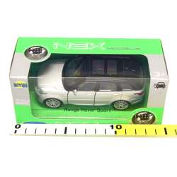 Welly 1:34 Land Rower Range Rover Sport -srebrny - 3