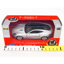 WELLY 1:34 Jaguar F-Type Coupe - srebrny - 2