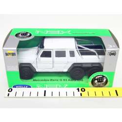 WELLY 1:34 Mercedes-Benz G 63 AMG 6x6 - biały - 2