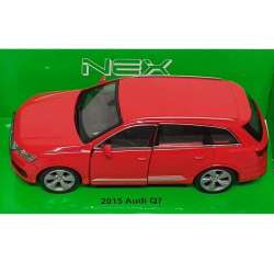 Welly 1:34 Audi Q7 2015 - czerwony - 1