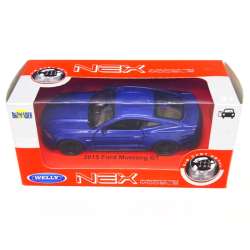 WELLY 1:34 Ford Mustang GT 2015 - granatowy - 1