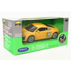 Welly 1:34 Audi R8 V10  -żółty - 1