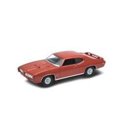 Welly 1:34 Pontiac '69 GTO  -bordowy - 1