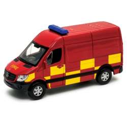 Welly 1:34 Mercedes-Benz Sprinter - FIRE - czerwony - 1