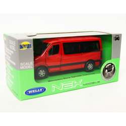 Welly 1:34 Mercedes-Benz Sprinter Traveliner - czerwony - 1