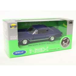 Welly 1:34 Buick 1965 Riviera Gran Sport - granatowy - 1