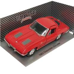 Welly 1:34 Chevrolet Corvette 1963 -czerwony - 1