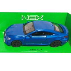 Welly 1:34 Lexus RC F -granatowy - 2