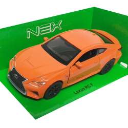 Welly 1:34 Lexus RC F -pomarańczowy - 1