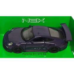 Welly 1:34 Porsche 911 GT3 RS -śliwkowy - 1