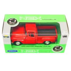 Welly 1:34 Chevy Stepside 1955 -czerwony - 1