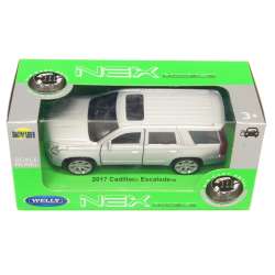 Welly 1:34 Cadillac Escalade 2017  -srebrny - 1